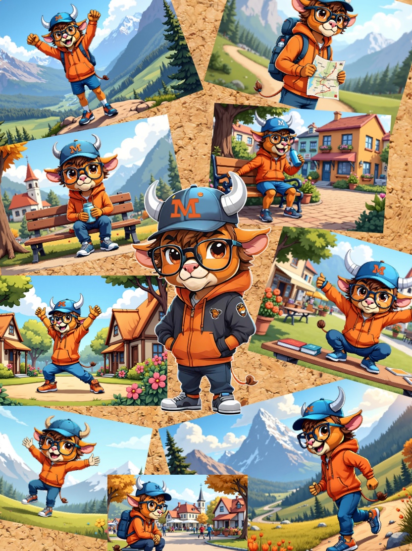 Miha's cork board - The Runner & German Scholar